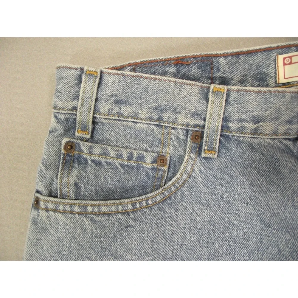 Levi's Signature Jeans Men's 34 x 32 regular straight blue denim pants retro